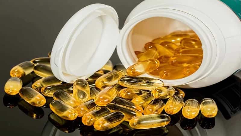 thyroid Fish oil capsules